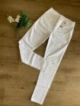Calça Skinny Feminino Branco Cós Médio – Fact Jeans – Chiaro di Luna